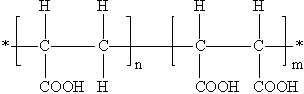 馬來酸-丙烯酸共聚物 MA/AA 結(jié)構(gòu)式